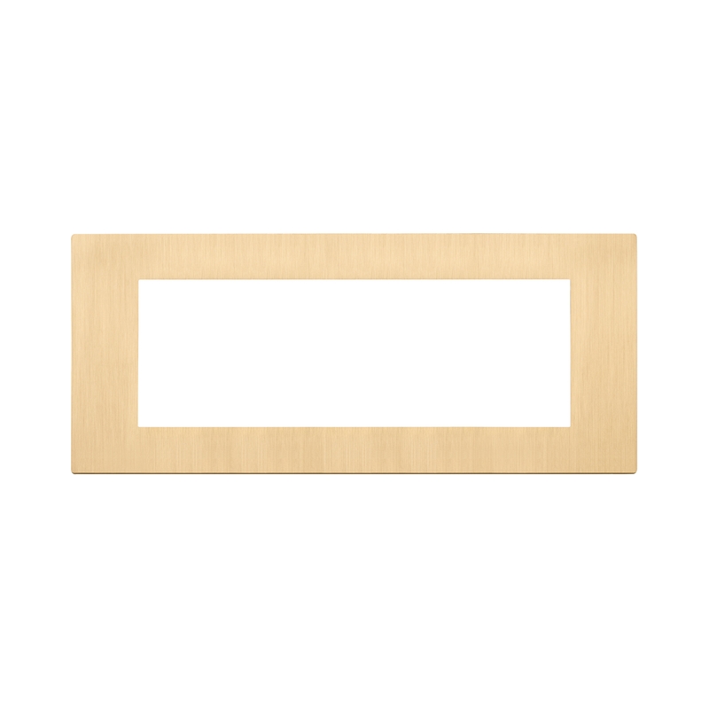 Декоративна рамка 7M Metal Brushed Gold - VIMAR LINEA 30657.70.01