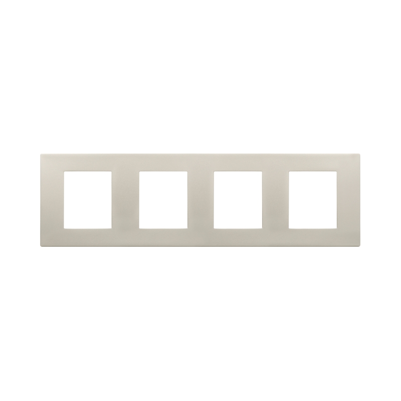 Декоративна рамка 2x2x2x2M Metal Titanium - VIMAR LINEA 30669.60