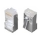 Куплунг Cat.5e STP 1ХRJ45 8p8c - Solarix 11578804