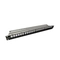Панел 19" 1U 24XRJ45, празен SX24M-0-STP-BK-UNI-N - Solarix 24000100