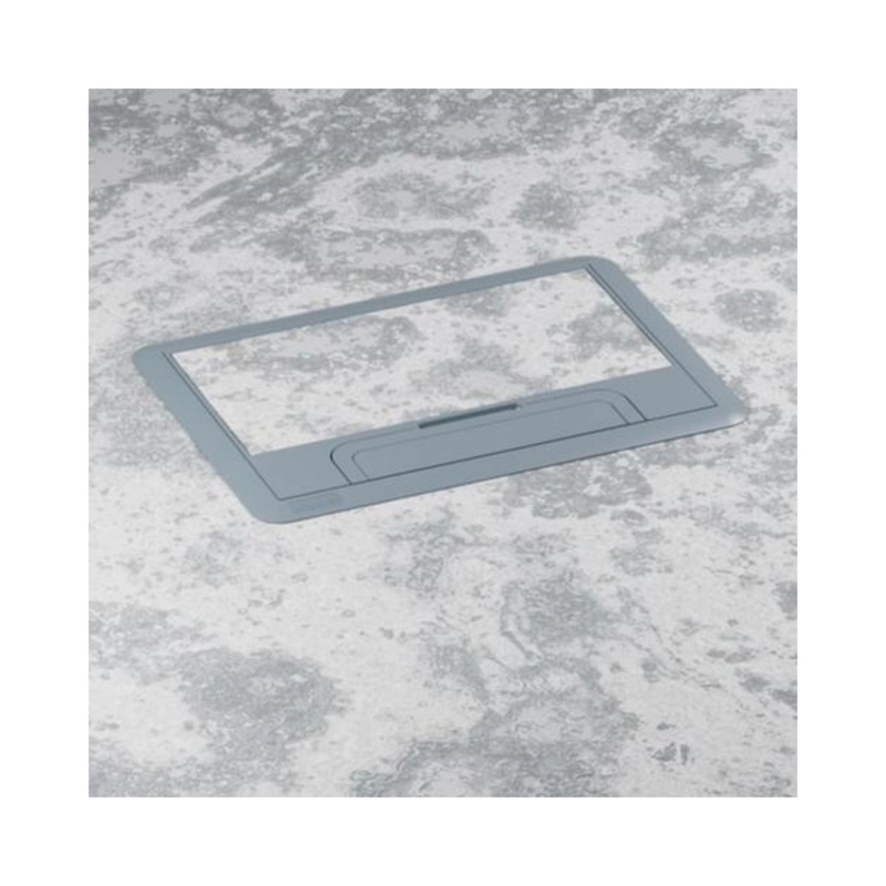 Plastic floor box for concrete floor 8M (2x4) module for vertically mounted mechanisms - Legrand Floor box 080712