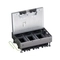 Metal floor box, fully recessed into a raised floor 12M (3x4) module for horizontally mounted mechanisms - Legrand Floor box 080736