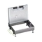 Floor inspection box metal fully recessed for concrete floor 12/18M empty 219x264mm - Legrand Floor box 080743