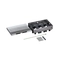 Metal floor box, fully embedded in concrete, 12M (3x4) modules for horizontally mounted mechanisms - Legrand Floor box 080745