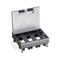Metal floor box, fully embedded in concrete, 18M (3x6) modules for horizontally mounted mechanisms - Legrand Floor box 080746