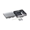 Metal floor box, fully embedded in concrete, 16M (2x8) modules for vertically mounted mechanisms - Legrand Floor box 080750