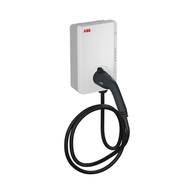 Three-phase charging station with 5m cable Type 2 3P 11kW Wi-Fi Bluetooth RFID - ABB Terra AC 2.0 6AGC128175