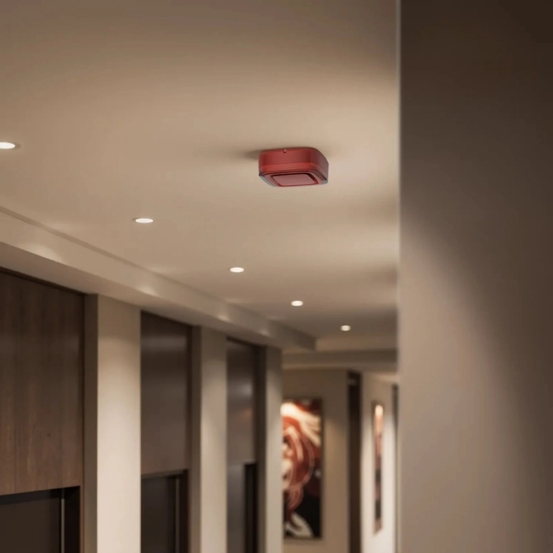 Wireless addressable siren 100 dB with indicator light - AJAX EN54 FireProtect (Sounder/VAD)