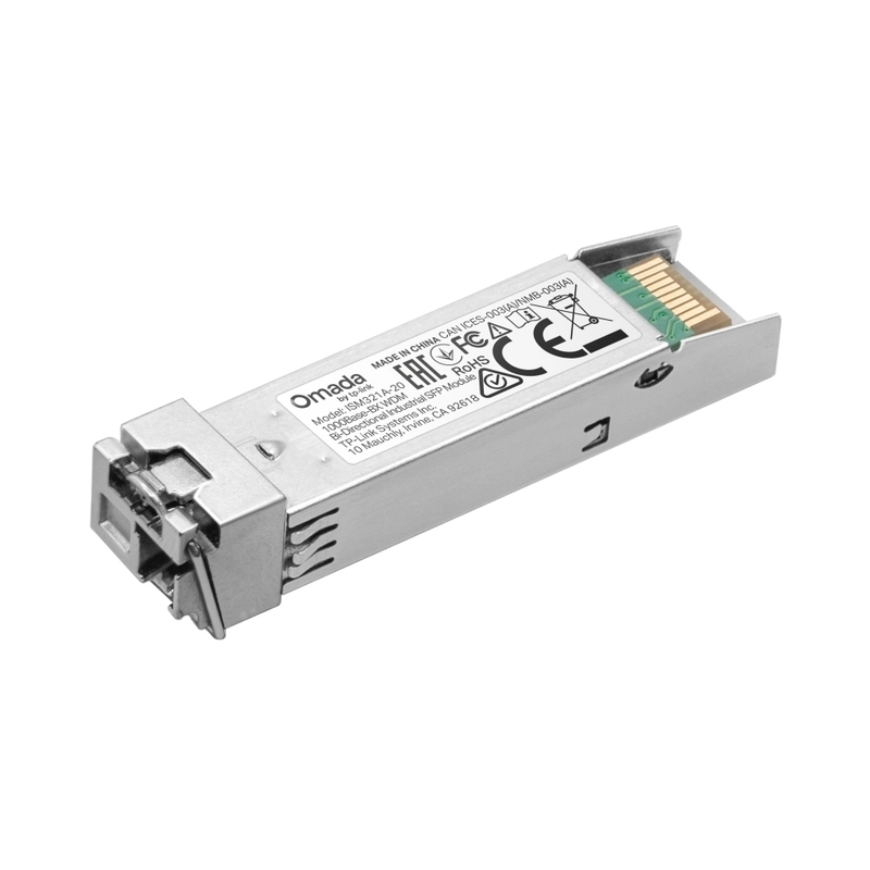 Индустриален WDM Bi-Directional SFP модул 1000Base-BX, 20 km - Omada by TP-Link ISM321A-20