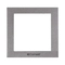 Frame 1M color Aluminum - Comelit 3311/1S