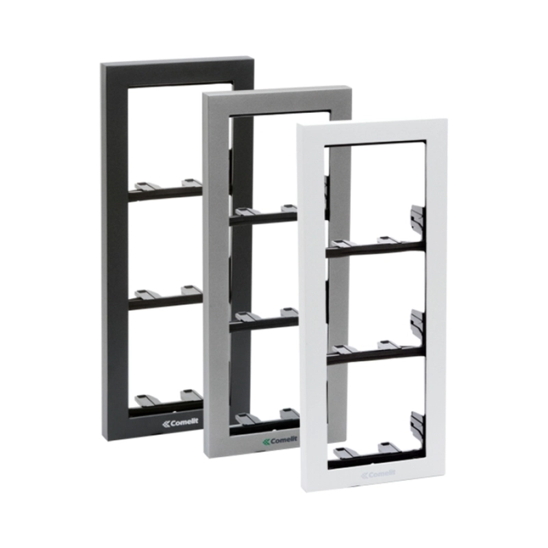Frame 4M color Aluminum - Comelit 3311/4S