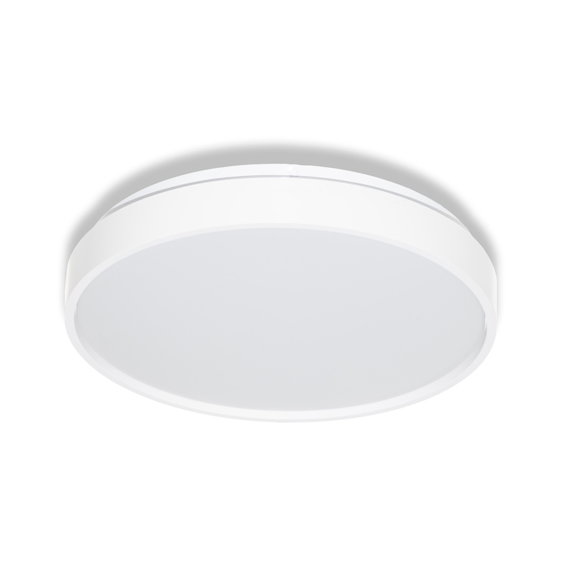 LED плафон CEILING LUXO 18W 990lm 4000K IP20 бял ринг OSRAM