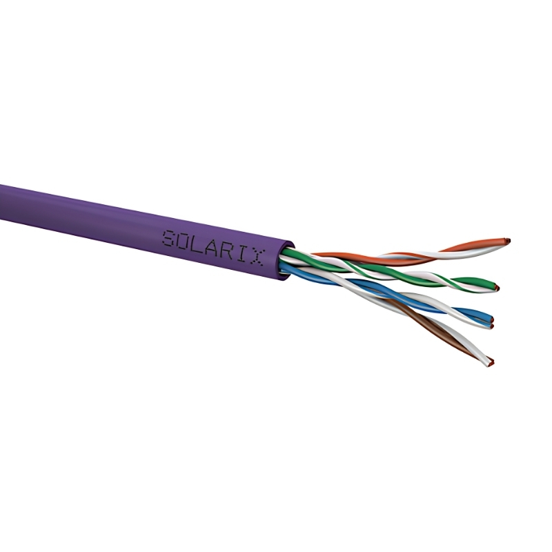 Кабел cat. 5e U/UTP LSOH 100 m - Solarix SXKD-5E-UTP-LSOH