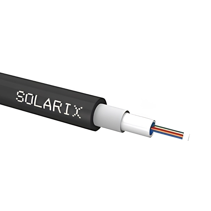 Optical cable CLT 8 fibers 50/125 µm OM3 LSOH Eca - Solarix SXKO-CLT-8-OM3-LSOH
