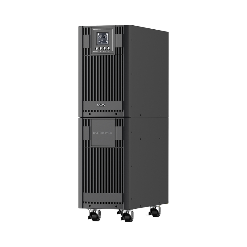UPS 6000VA/5400W, On-Line технология, Tower, двойна конверсия; Микропроцесорно
управление,Чиста синусооида - NJOY Aster 6KT