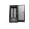 Micro Data Center 24U 1P 230V, 18U използваема, PDM 6kW IP20, PDU 12xC13 + 4xC19, - NJOY Forge MDC 3K-24U