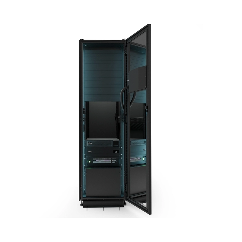 Micro Data Center 42U 1P 230V, 26U използваема, PDM 6kW IP50, PDU 20xC13 + 4xC19, - NJOY Forge MDC 6K-42U