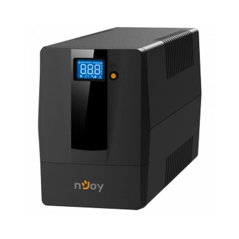 UPS 800VA/480W, Line Interactive, Tower, Микропроцесорно управление Симулирана синусоида - NJOY Horus Plus 800