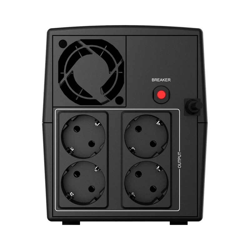 UPS 1000VA/600W, Line Interactive, Tower, Microprocessor control - NJOY Keen 1000