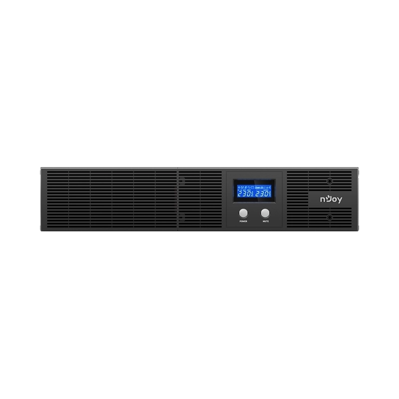 UPS 2200VA/1320W, Line Interactive, Rack, Микропроцесорно управление, Чиста синусооида - NJOY Argus 2200