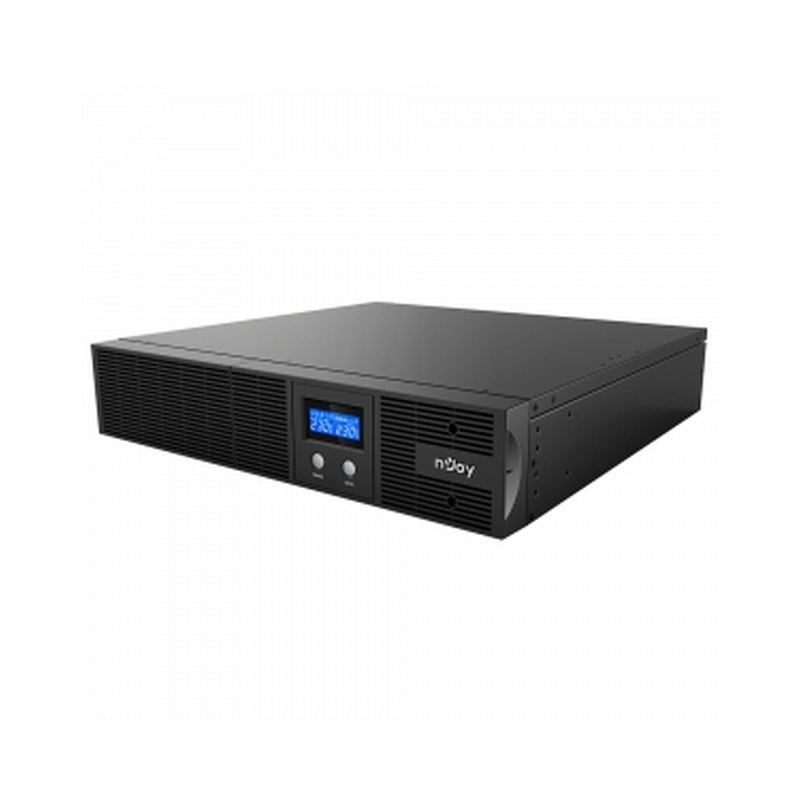 UPS 3000VA/1800W, Line Interactive, Rack, Микропроцесорно управление, Чиста синусооида - NJOY Argus 3000