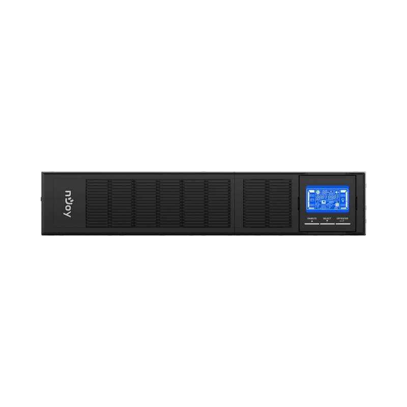 UPS 1000VA/1000W, On-Line технология, двойна конверсия; LCD дисплей, чиста синосуида - NJOY Balder 1000