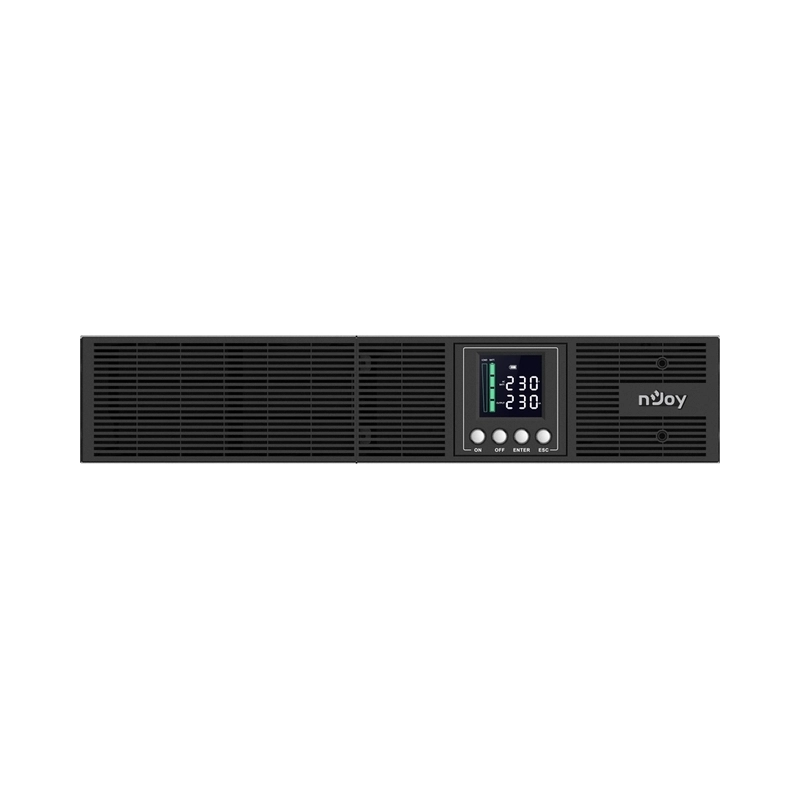 UPS 3000VA/2700W, On-Line технология, Rack, двойна конверсия; Микропроцесорно
управление,Чиста синусооида - NJOY Aster 3K