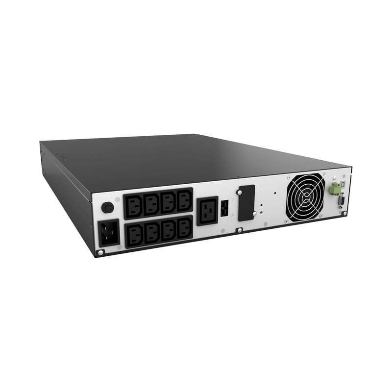 UPS 3000VA/2700W, On-Line технология, Rack, двойна конверсия; Микропроцесорно
управление,Чиста синусооида - NJOY Aster 3K