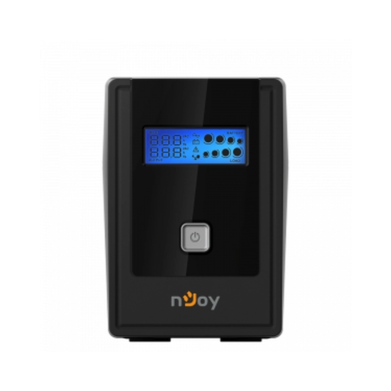 UPS 2000VA/1200W, Line Interactive, Tower, Микропроцесорно управление, LCD дисплей,
Симулирана синусоида - NJOY Cadu 650
