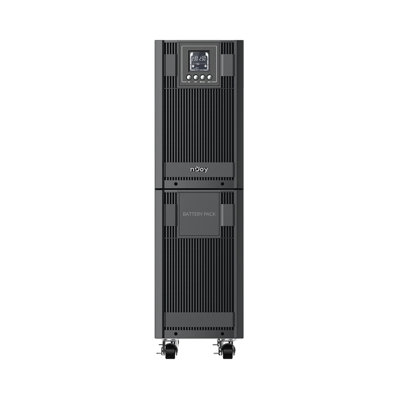 UPS 6000VA/5400W, On-Line технология, Tower, двойна конверсия; Микропроцесорно
управление,Чиста синусооида - NJOY Aster 6KT