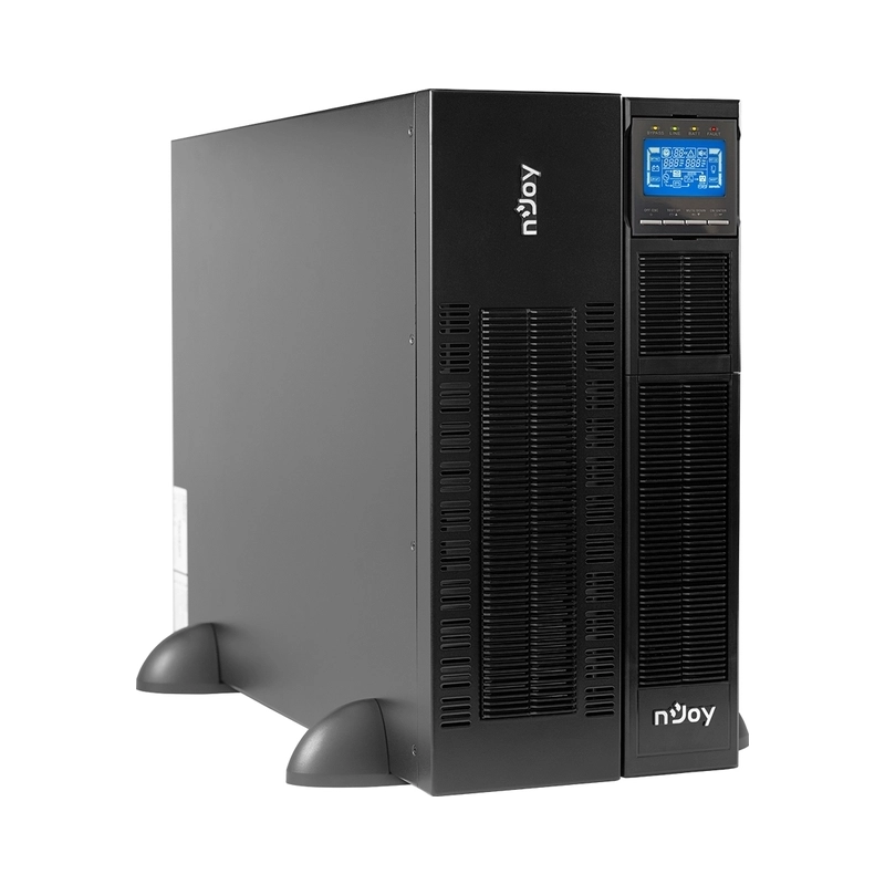 UPS 6000VA/6000W, On-Line технология, двойна конверсия; LCD дисплей, чиста синусоида; Rack/Tower - NJOY Balder 6000