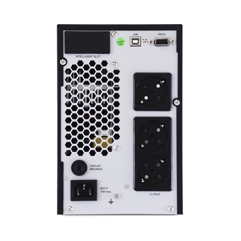 UPS 1000VA/900W, On-Line технология, Tower, двойна конверсия; LCD дисплей, чиста синосуида - NJOY Aten PRO 1000