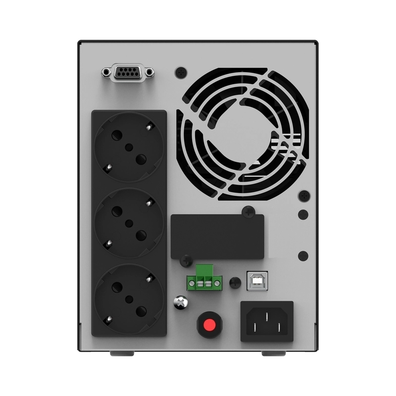 UPS 1000VA/800W, On-Line технология, Tower, двойна конверсия; Микропроцесорно управление,
LCD дисплей, чиста синусоида; - NJOY Echo Pro 1000