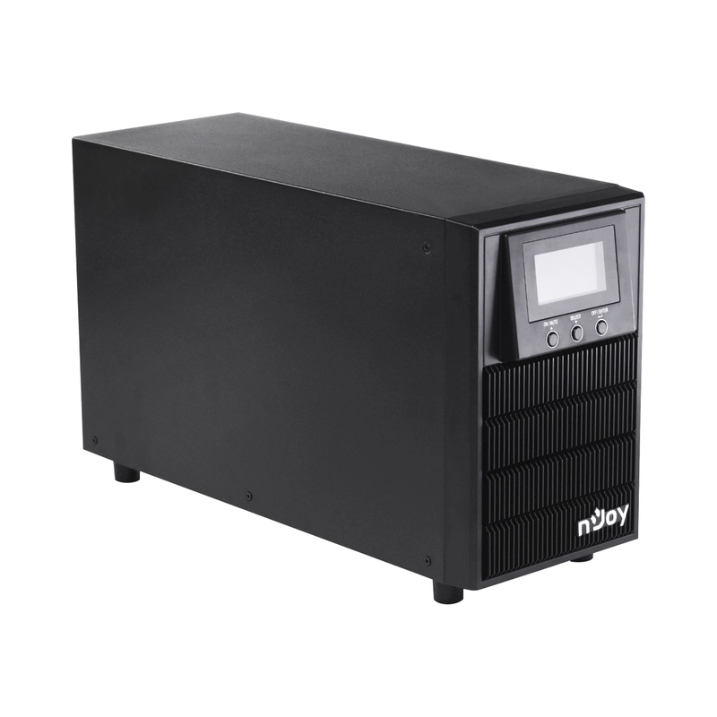 UPS 2000VA/1800W, On-Line технология, Tower, двойна конверсия; LCD дисплей, чиста синосуида - NJOY Aten PRO 2000