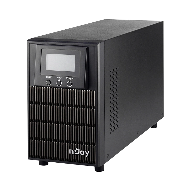 UPS 2000VA/1800W, On-Line технология, Tower, двойна конверсия; LCD дисплей, чиста синосуида - NJOY Aten PRO 2000