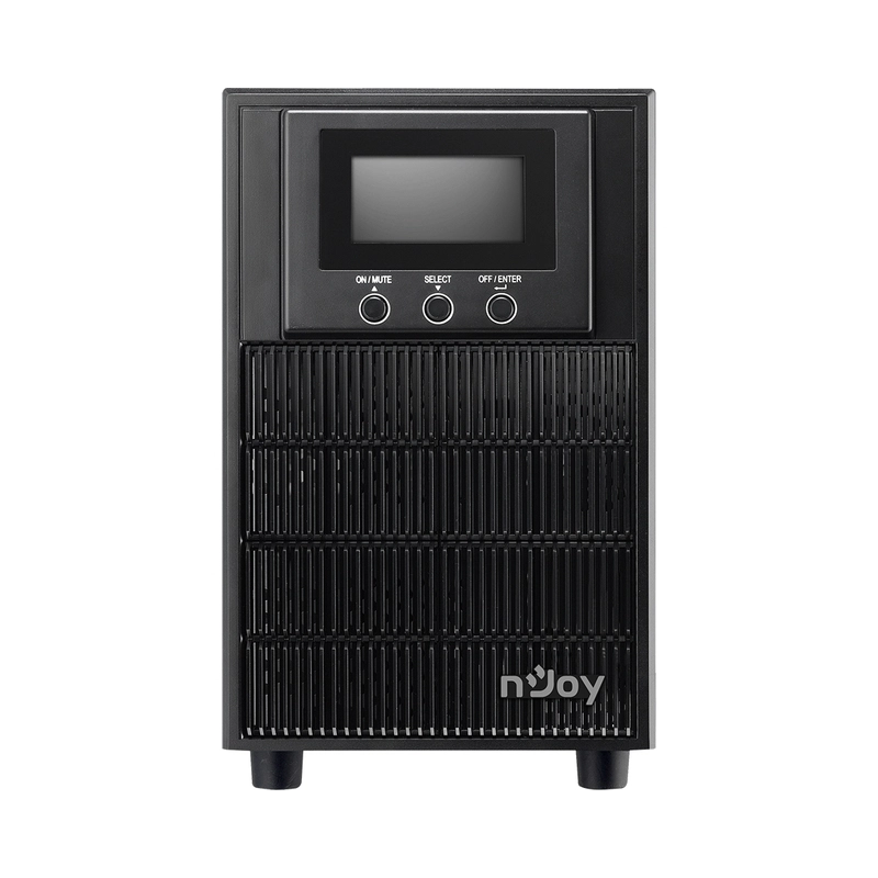UPS 2000VA/1800W, On-Line технология, Tower, двойна конверсия; LCD дисплей, чиста синосуида - NJOY Aten PRO 2000