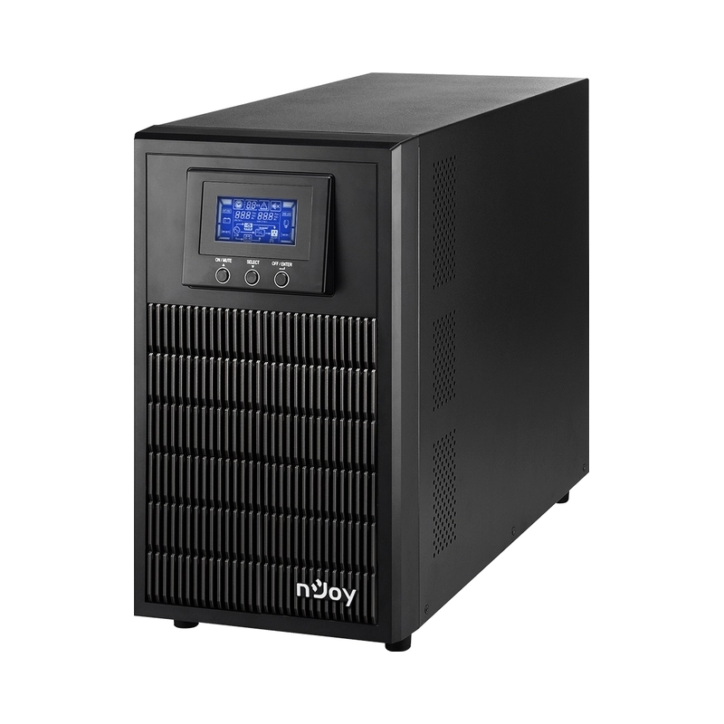 UPS 3000VA/2700W, On-Line технология, Tower, двойна конверсия; LCD дисплей, чиста синосуида - NJOY Aten PRO 3000