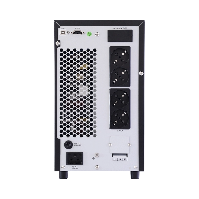 UPS 3000VA/2700W, On-Line технология, Tower, двойна конверсия; LCD дисплей, чиста синосуида - NJOY Aten PRO 3000