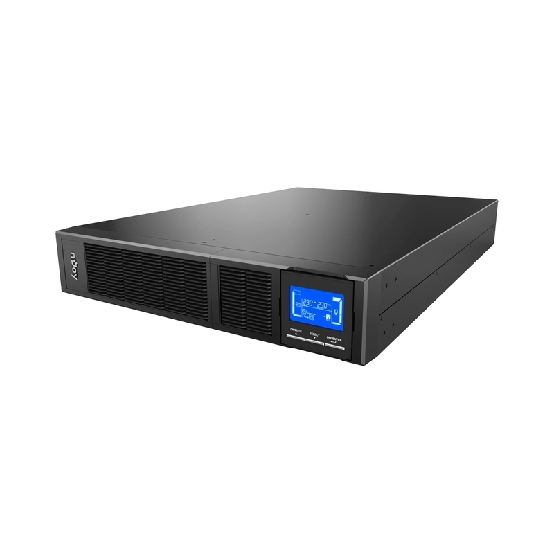 UPS 3000VA/3000W, On-Line технология, двойна конверсия; LCD дисплей, иста синусоида; Rack/Tower - NJOY Balder 3000