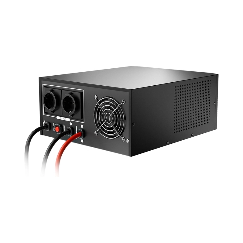 UPS 450VA/400W, Line Interactive , Подходящ за резервиране на помпи за отоплителни инсталации, без вградени батерии, поддържа 12V акумулатори от 18Ah до 40Ah - NJOY Aira 400