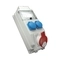 Panel with 2xSchuko 16A + 1xContact 3P+N+PE 16A, wired for RCD - ROS5/x-12/S 10007342