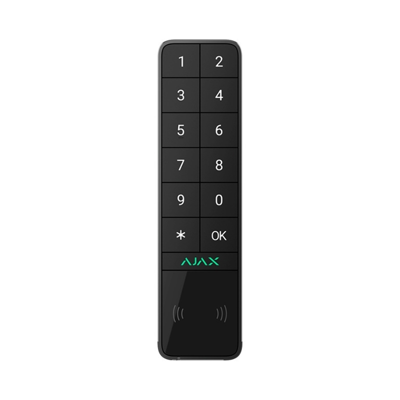 Безжична клавиатура за външен монтаж - AJAX KeyPad Outdoor 99968.286.BL1