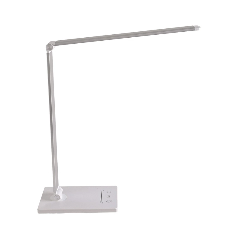LED table/desk light, 3000K-6000K. 7W. 450lm. 220-240V. 120°. LED SMD. -20° C→ 45° C. 10,000hrs. CRI>90. dimmable, made of aluminum, ABS, PC. IP20, white - VK LED VK/04678/W/CCT