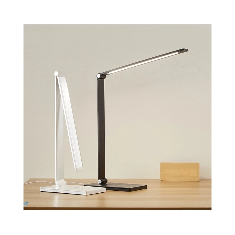 LED table/desk light, 3000K-6000K. 7W. 450lm. 220-240V. 120°. LED SMD. -20° C→ 45° C. 10,000hrs. CRI>90. dimmable, made of aluminum, ABS, PC. IP20, white - VK LED VK/04678/W/CCT