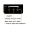 LED table/desk light, 3000K-6000K. 7W. 450lm. 220-240V. 120°. LED SMD. -20° C→ 45° C. 10,000hrs. CRI>90. dimmable, made of aluminum, ABS, PC. IP20, white - VK LED VK/04678/W/CCT