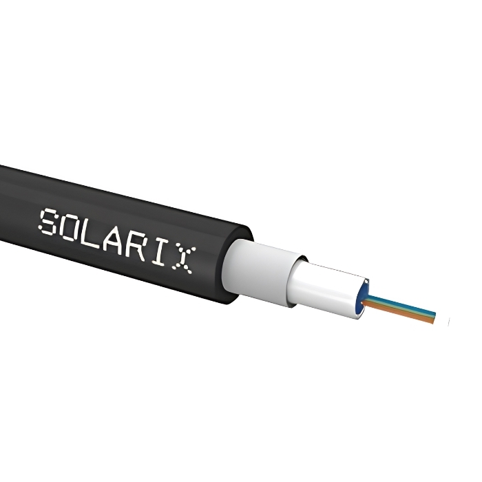 Оптичен кабел CLT 4 влакна 50/125 µm OM4 LSOH Eca - Solarix SXKO-CLT-4-OM4-LSOH