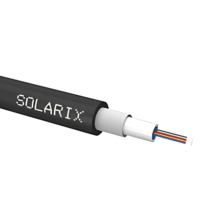 Оптичен кабел CLT 8 влакна 50/125 µm OM4 LSOH Eca - Solarix SXKO-CLT-8-OM4-LSOH