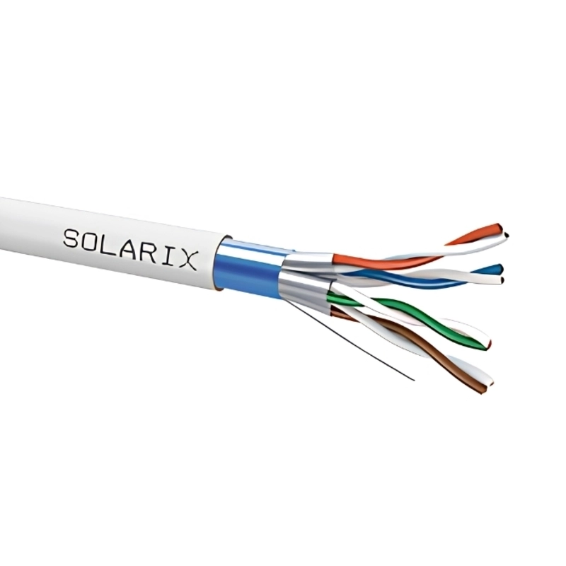 Cable cat. 6A F/FTP 500 MHz Dca LSOH 500 m - Solarix SXKD-6A-FFTP-LSOH