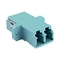 Optical adapter LC/UPC MM OM3 duplex - Solarix SXAD-LC-PC-OM3-D