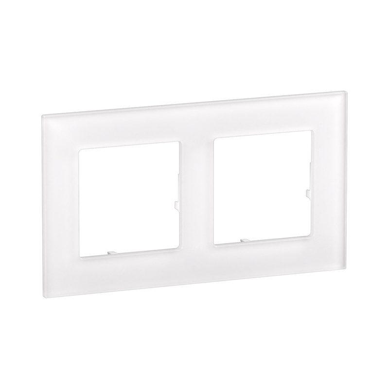 Рамка 2х Valena Life Raw Origin Светло стъкло - Legrand 756612